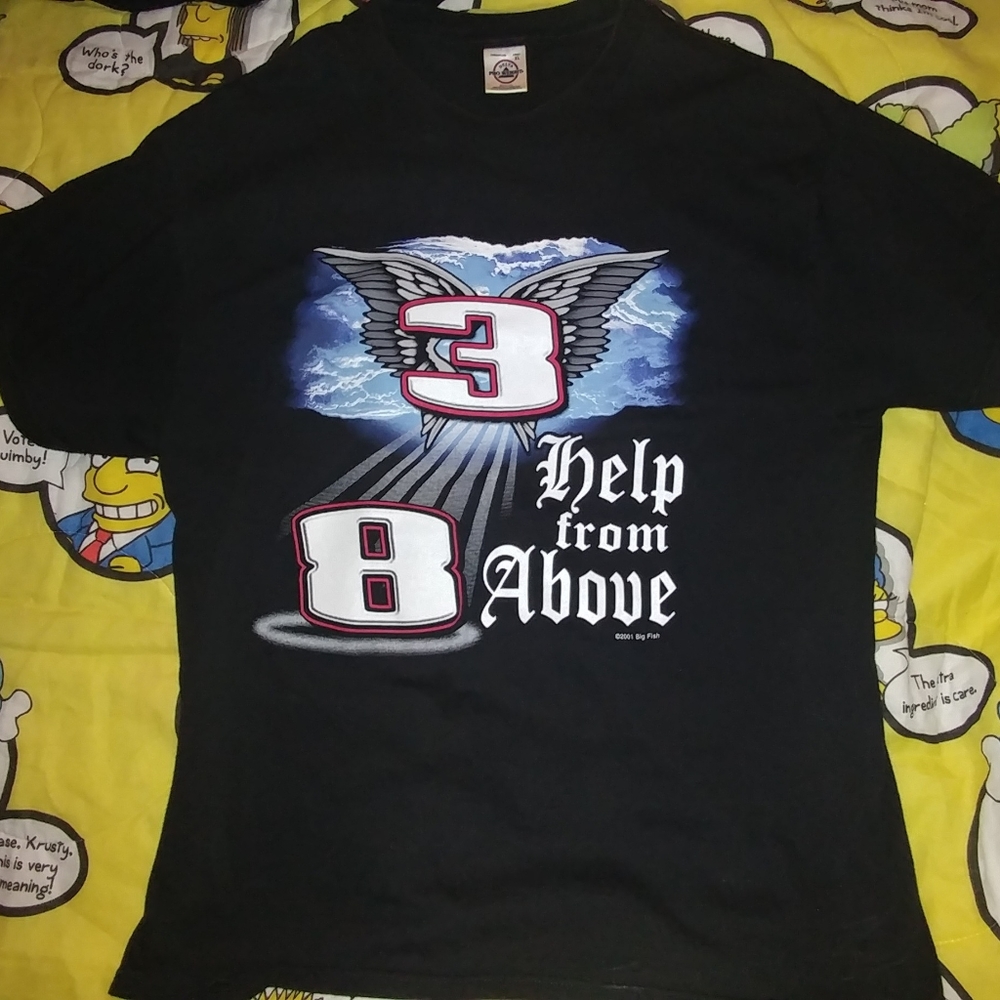 DALE EARNHARDT NOS NWOT XL SHIRT 2001CR
